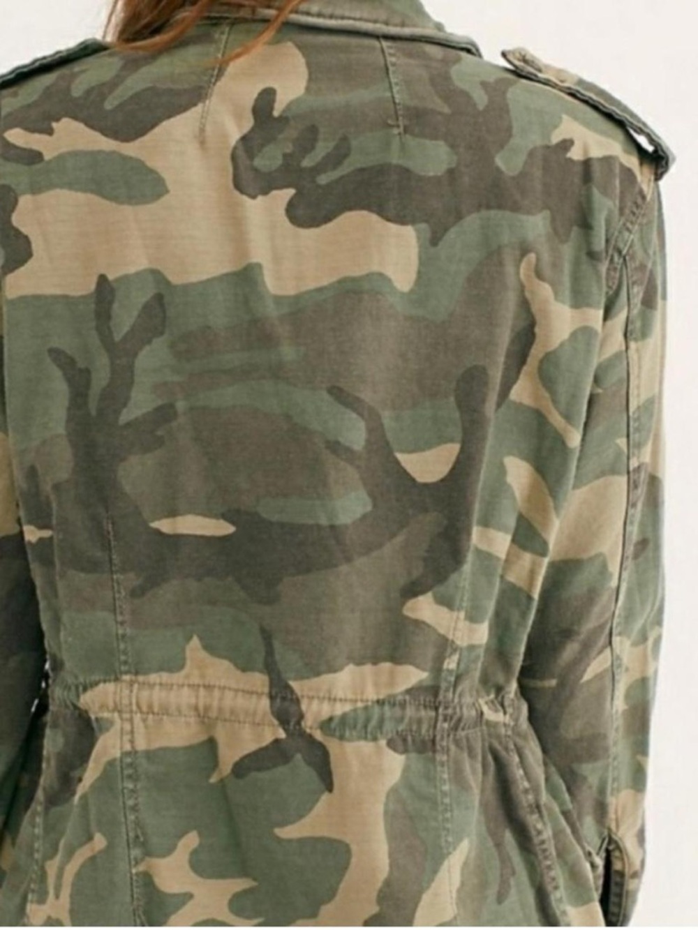 Free People Not Your Brothers Camo Jacket - Picture 3 of 5